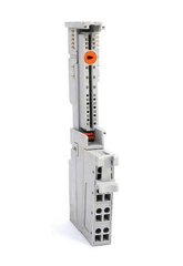 Rockwell 1734-TB POINT I/O Module Base with Removable IEC Screw Terminal - Front View.